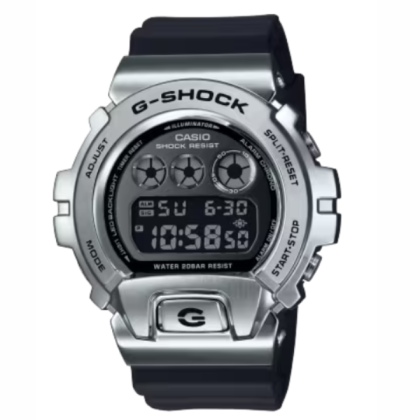 Casio G-Shock GM-6900U-1 Black Resin Band Digital Men Watch